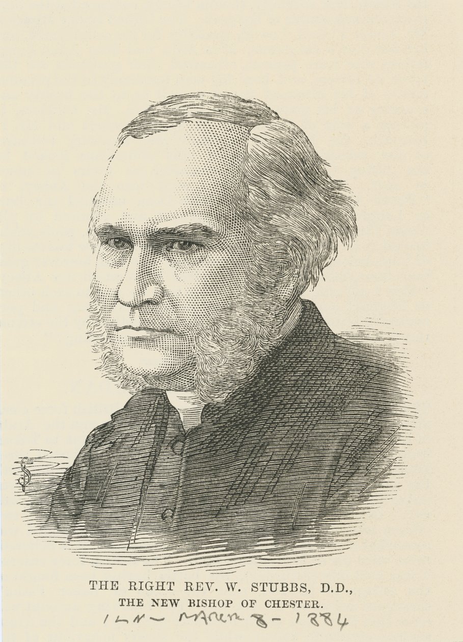 Správný reverend William Stubbs od English School
