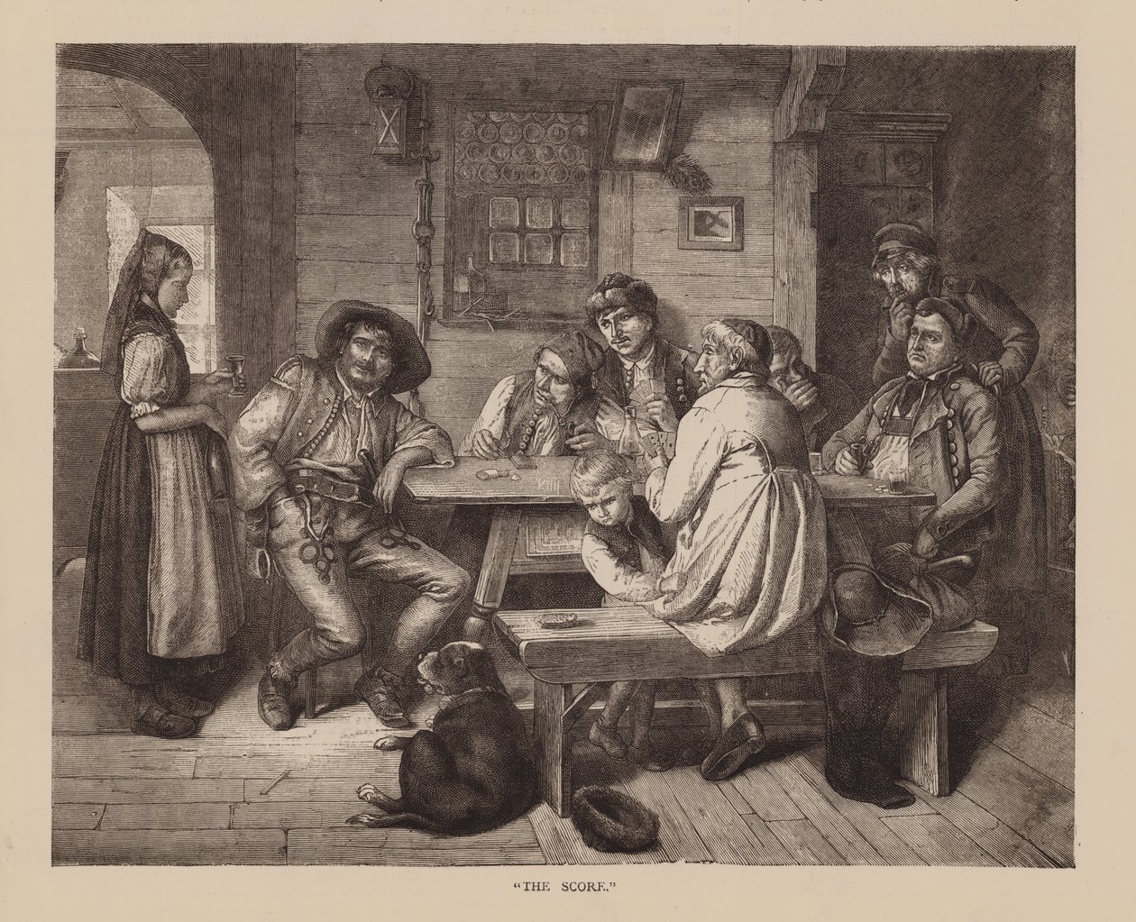 "The Score" (rytina) od English School