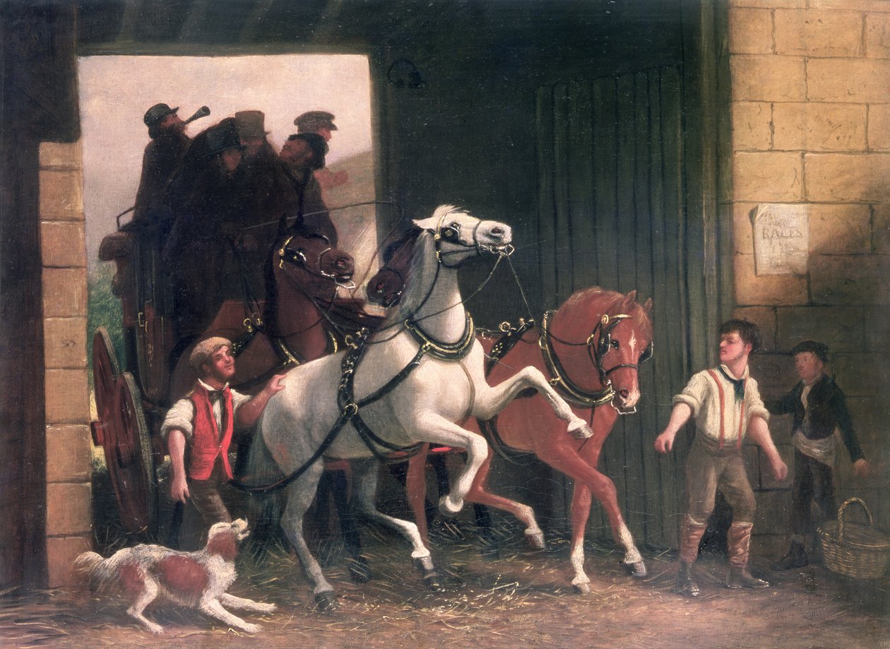 Scéna přichází, kolem roku 1830 od English School