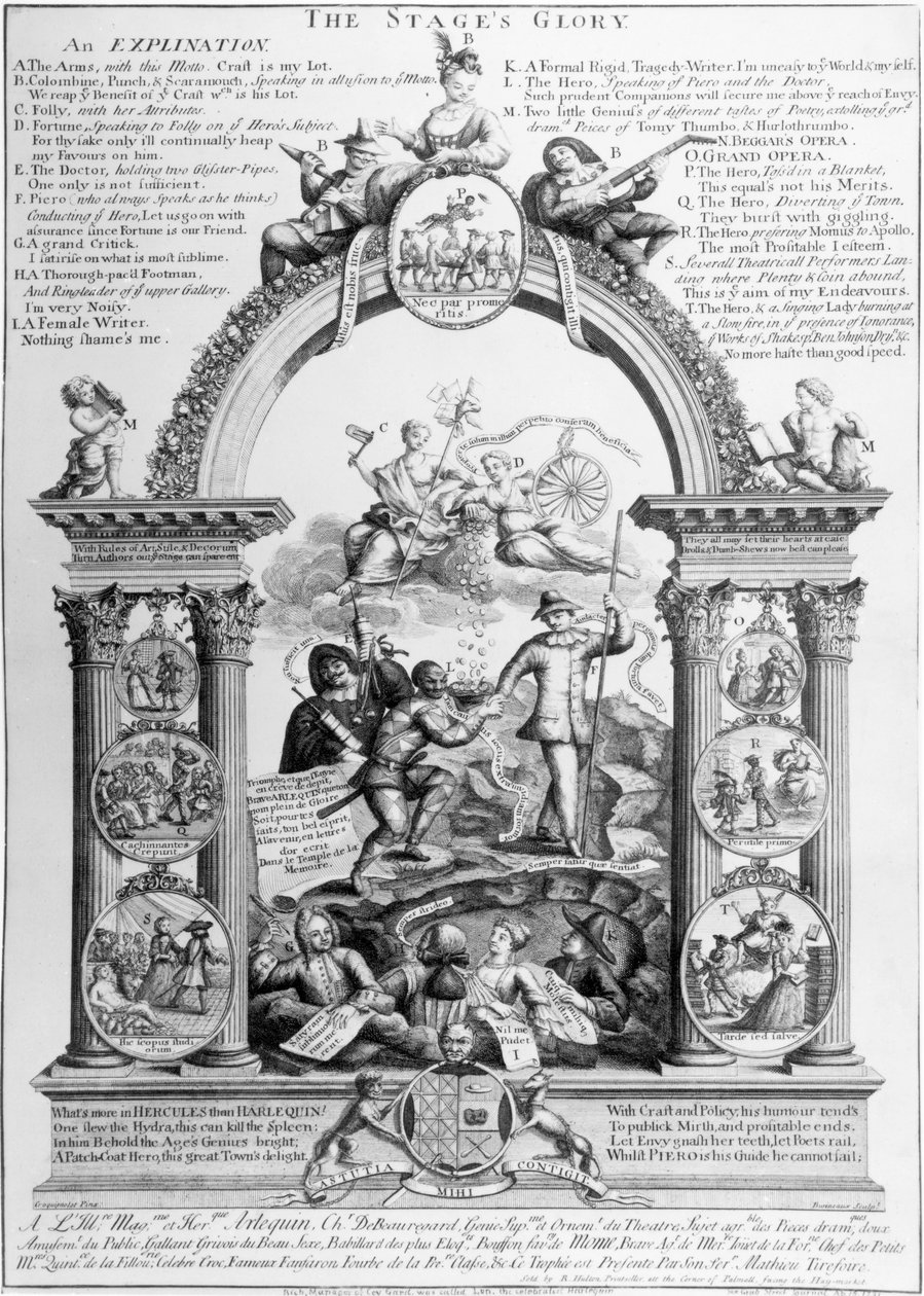 The Stages Glory, 1730 od English School