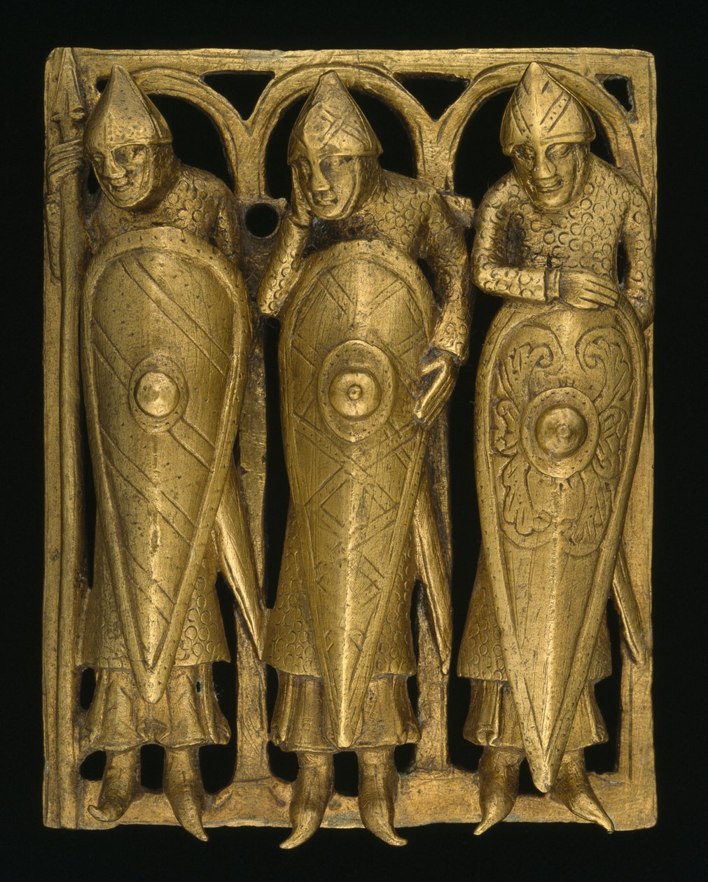 Temple Pyx, n. 1140-50 (kullattu kupariseos) od English School