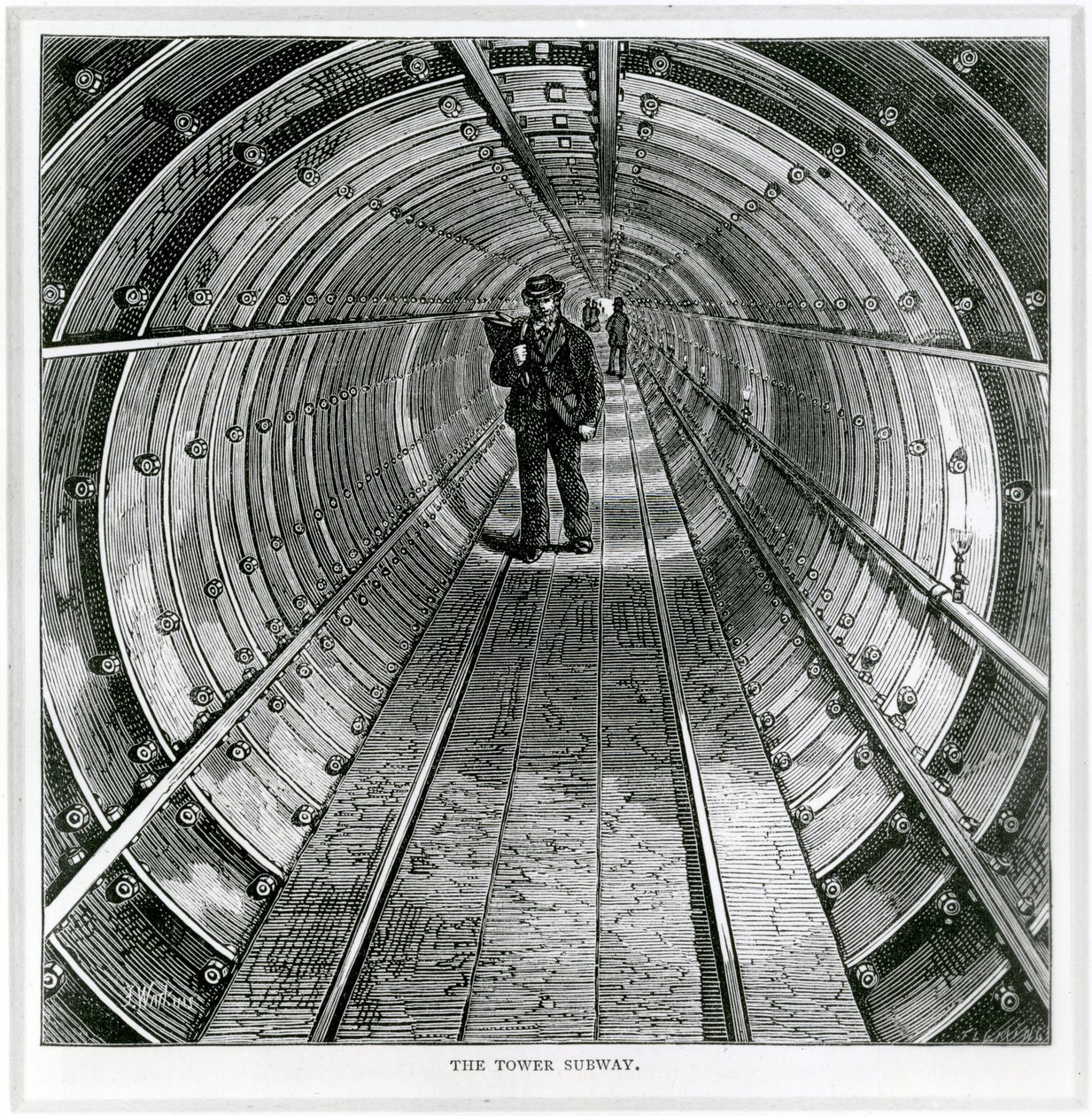 The Tower Subway, 1870 od English School