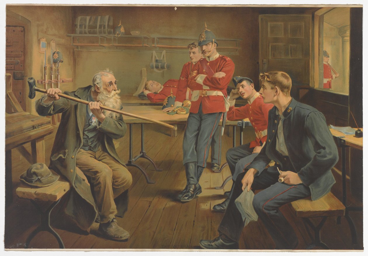 Veterán, kolem roku 1895 od English School