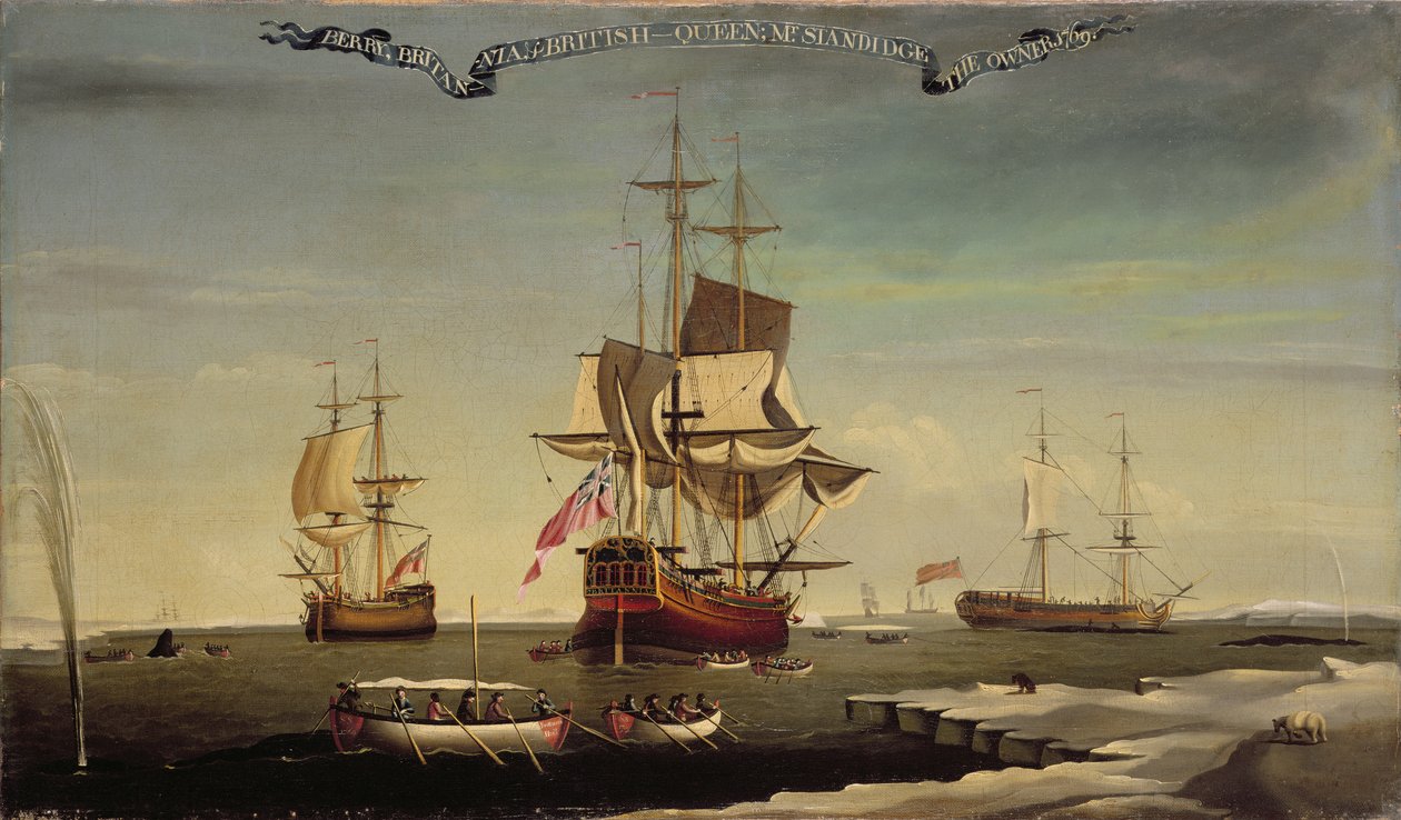 Velrybářská flotila sira Samuela Standidge, Hull School of Painting od English School
