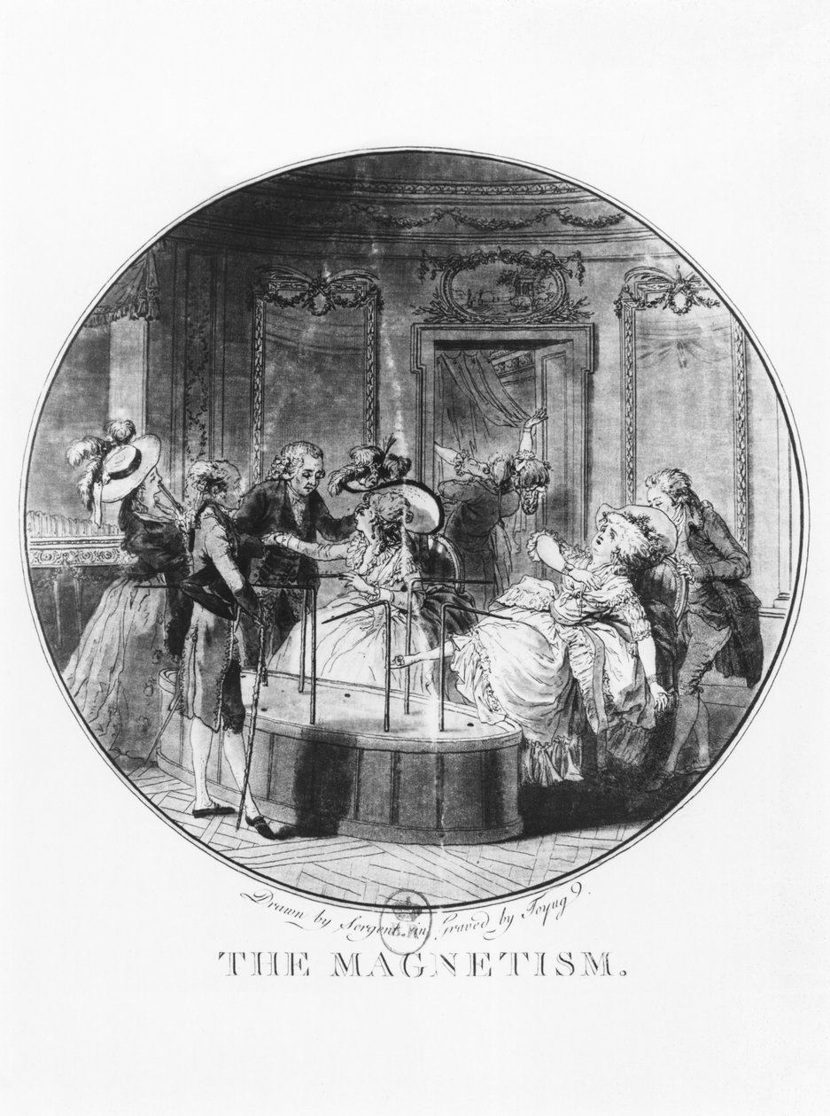 Magnetismus, 1785 od English School