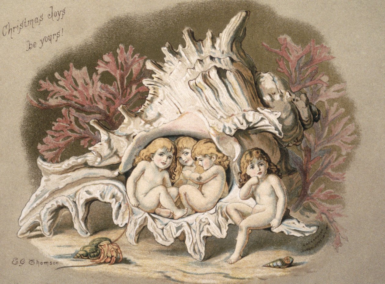Vodní děti, cca 1880 od English School