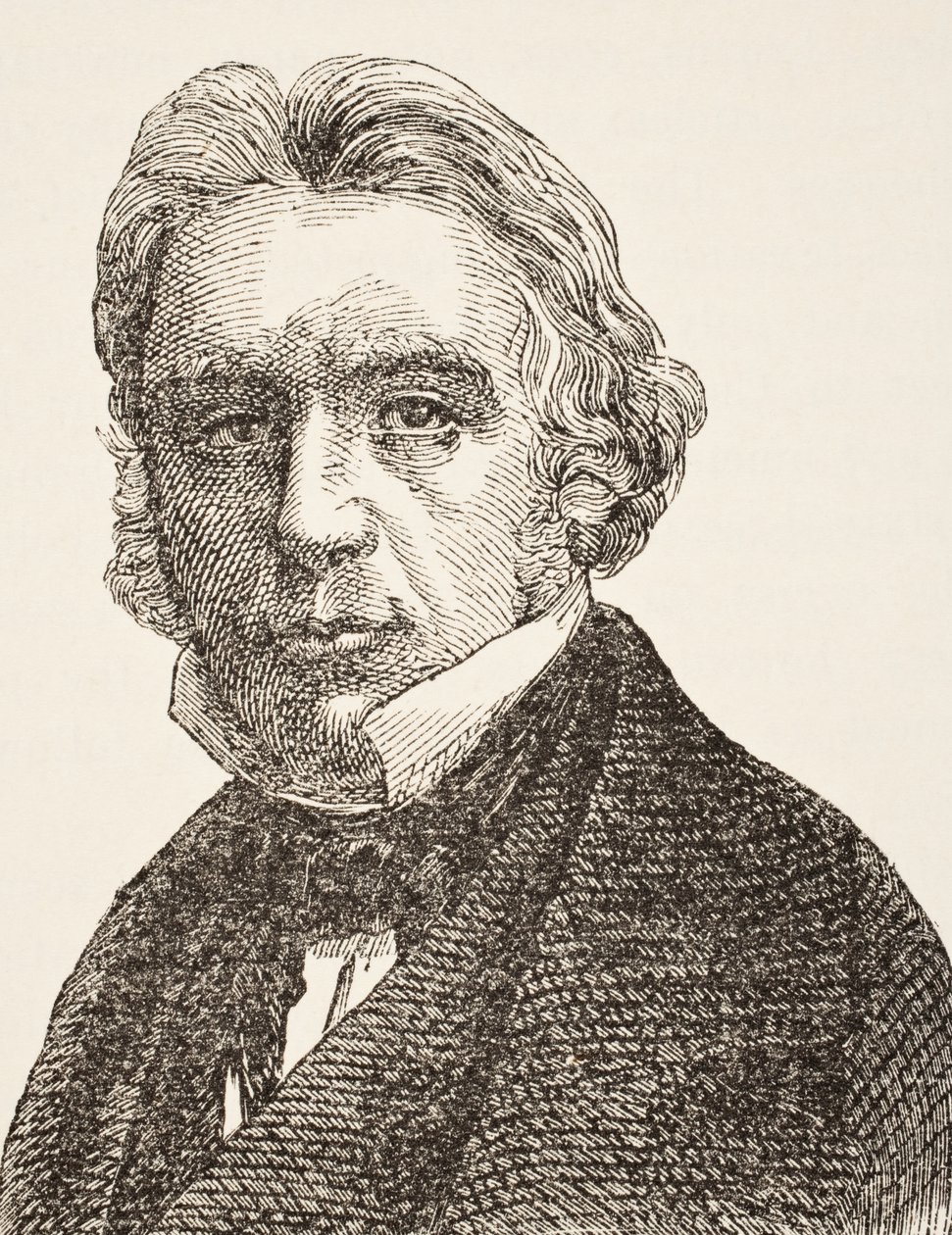 Thomas Babington Macaulay, 1. baron Macaulay, z „Národních a domácích dějin Anglie“ od Williama Hickmana Smith Aubrey (1858-1916), publikováno v Londýně, kolem roku 1890 od English School