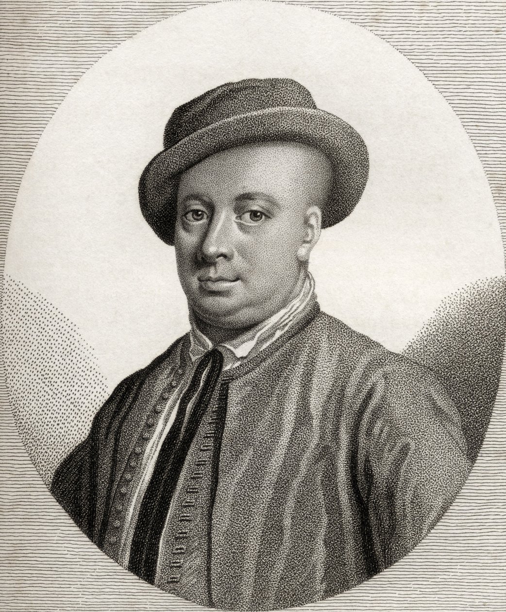 Thomas Hamilton, ilustrace z „Katalogu královských a vznešených autorů, svazek V“, vydaného v roce 1806 od English School