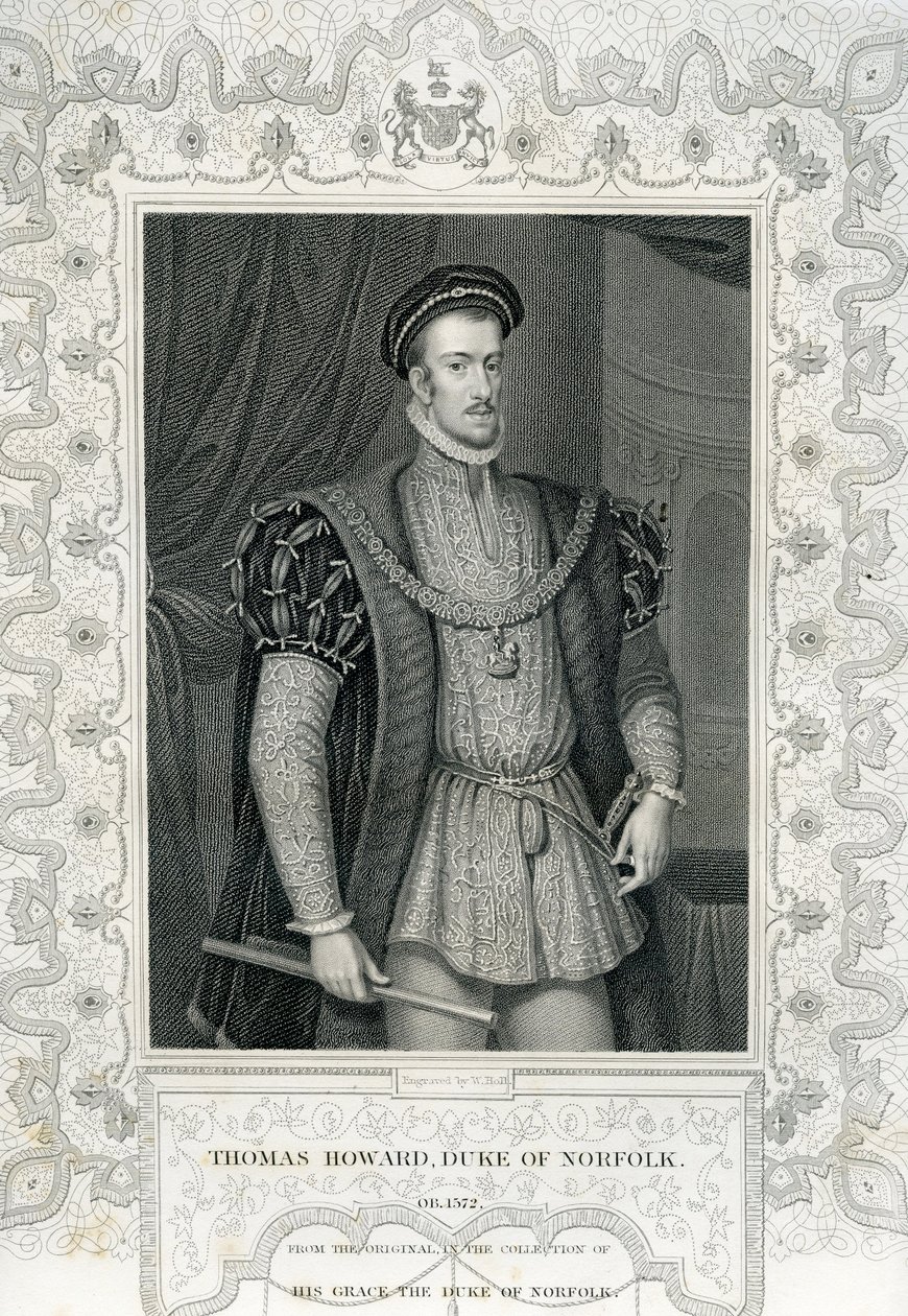 Thomas Howard, čtvrtý vévoda z Norfolku (1536-72) od English School