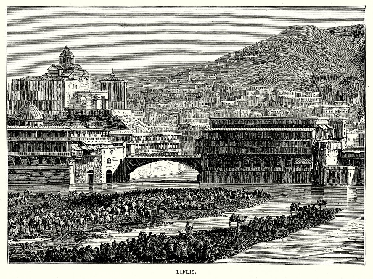 Tbilisi (rytina) od English School
