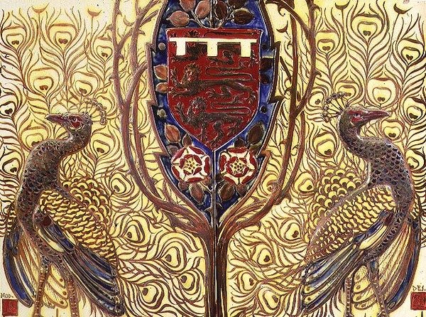 Dlaždice, Pilkington Royal Lancastrian Pottery, založeno 1892 (keramika) od English School