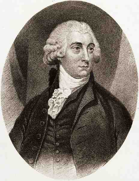 Tobias George Smollett (1721-71) (rytina) od English School