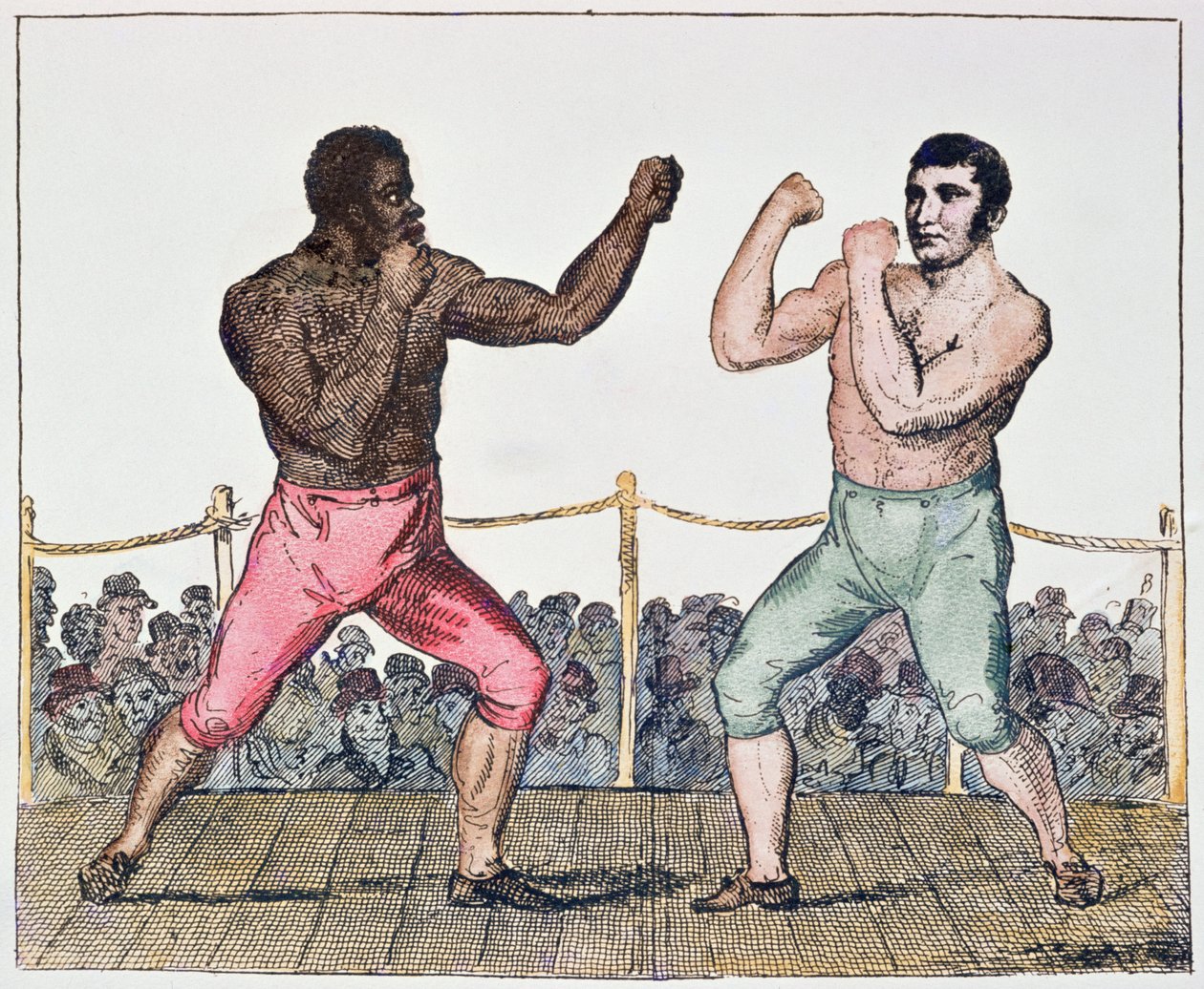 Tom Molineaux versus Tom Cribb, 28. září od English School
