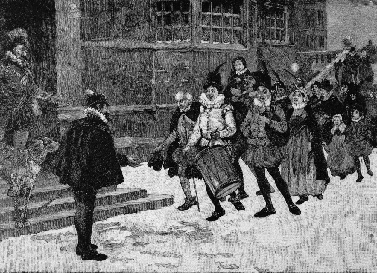 Tudor Wassailing od English School