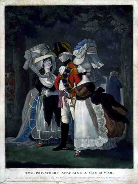 Two Privateers Attacking a Man of War, pub. od Carington Bowles (fl. 1744-93) od English School