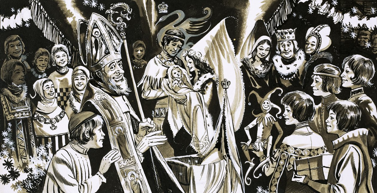 Neidentifikovaná pohádková ilustrace od English School