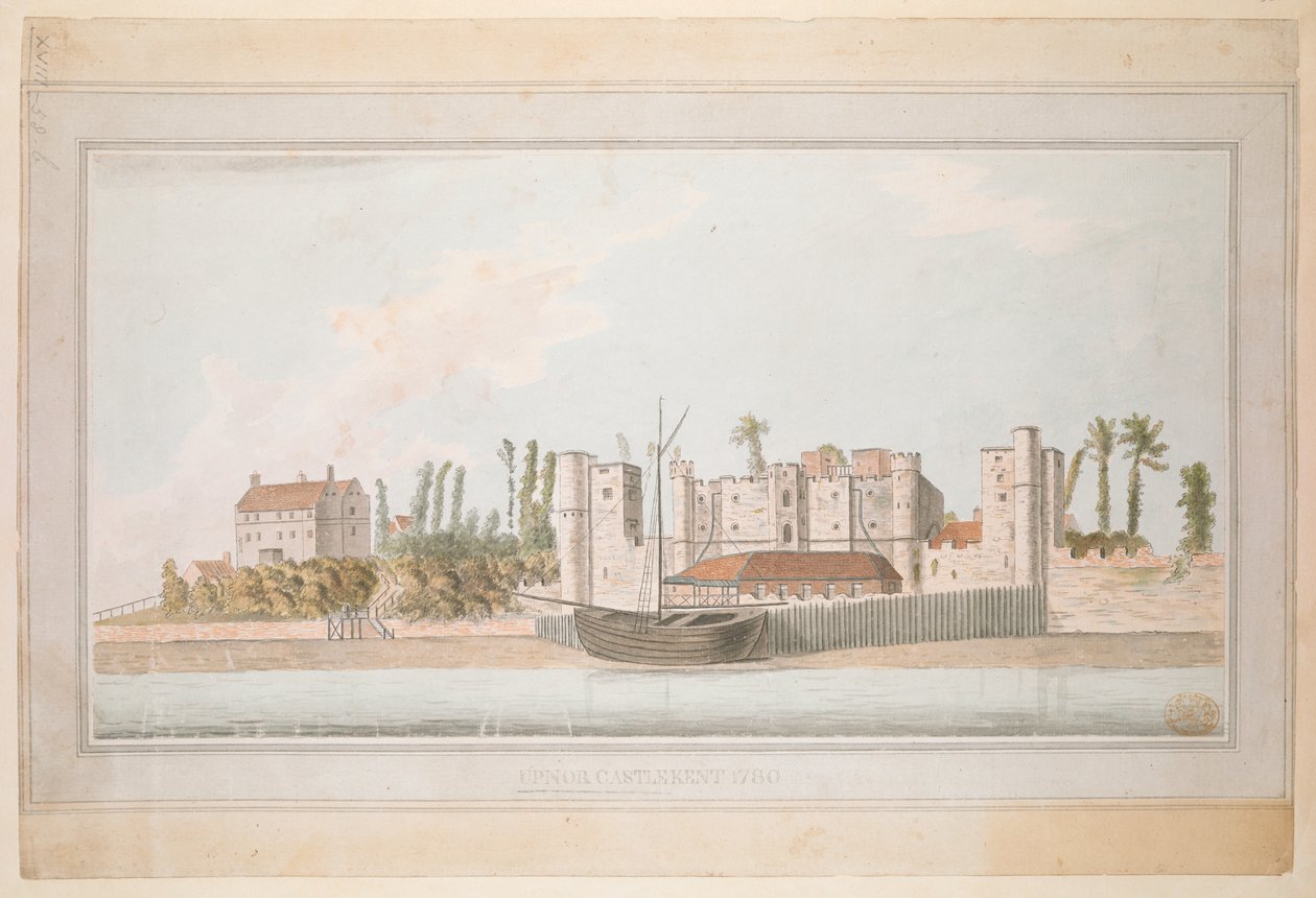 Hrad Upnor od English School