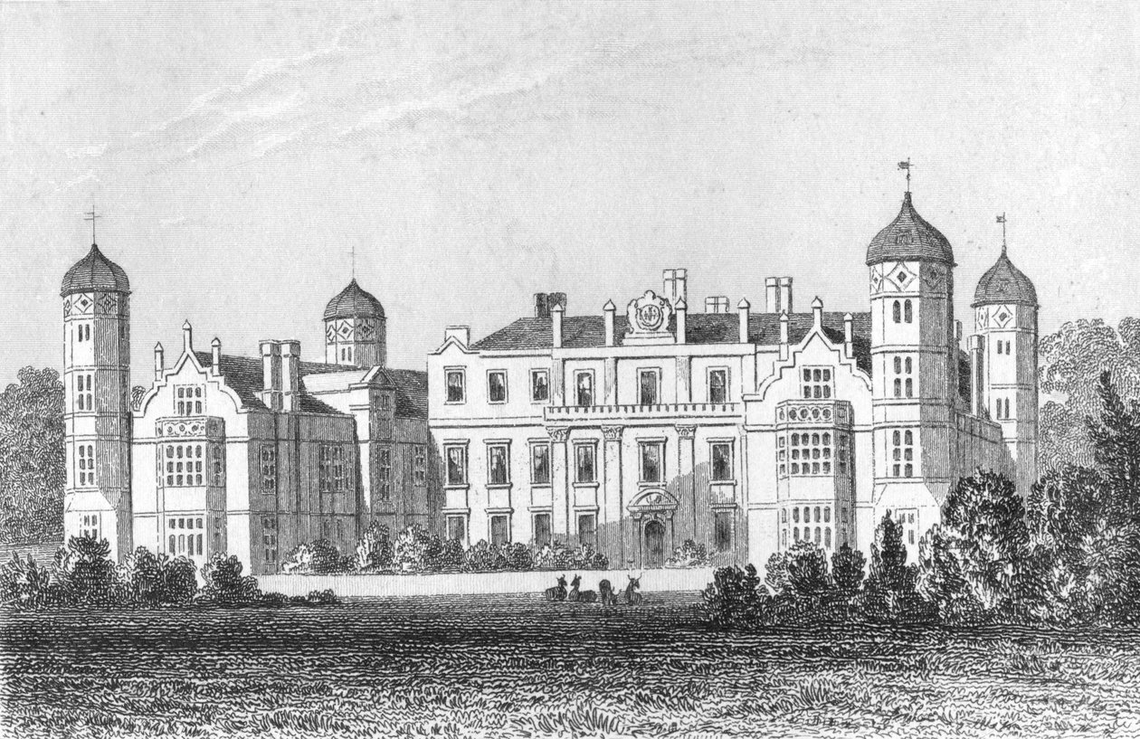 Pohled na Cobham Hall od English School
