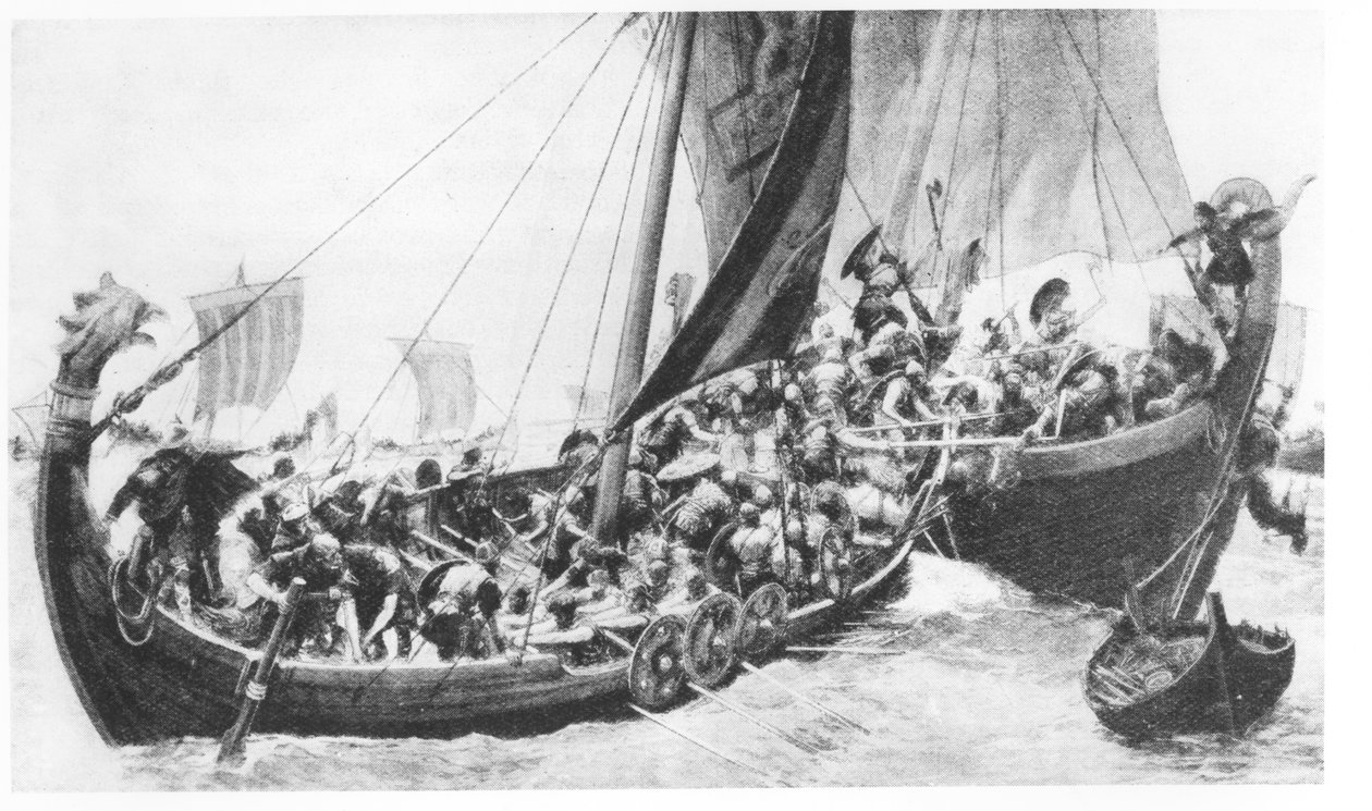 Vikingské lodě od English School