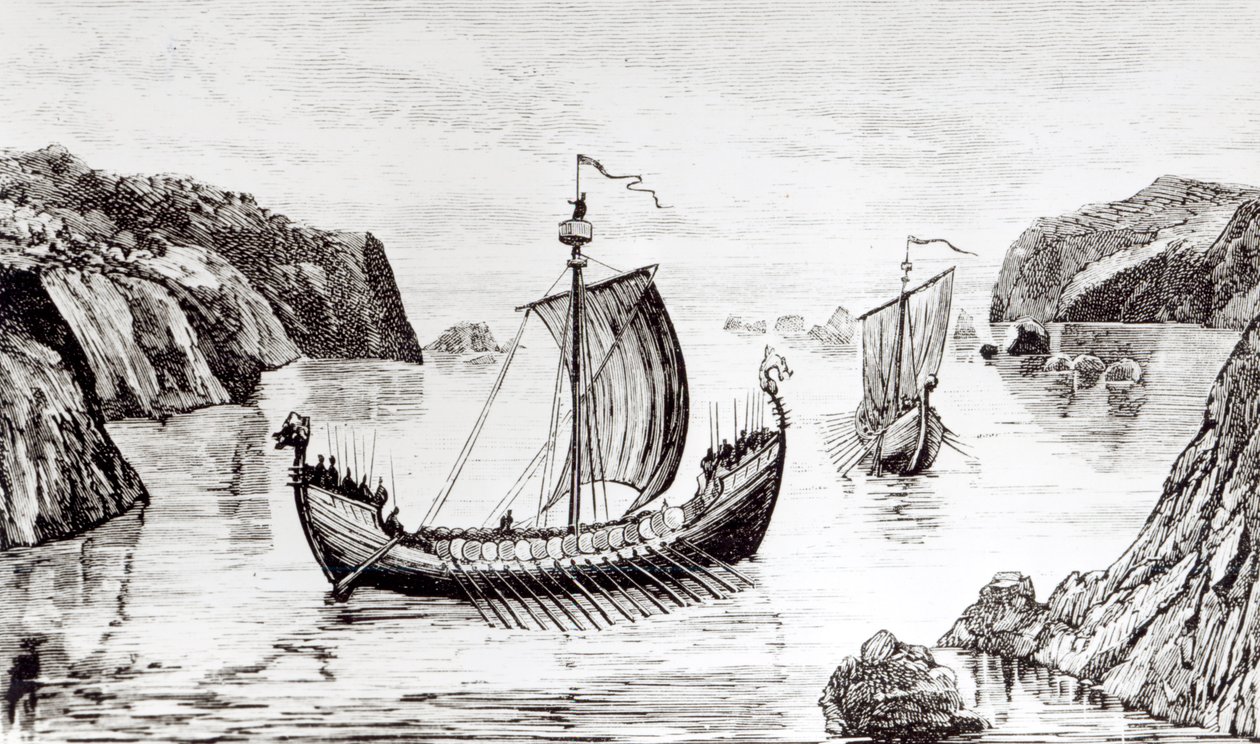 Vikingské lodě od English School