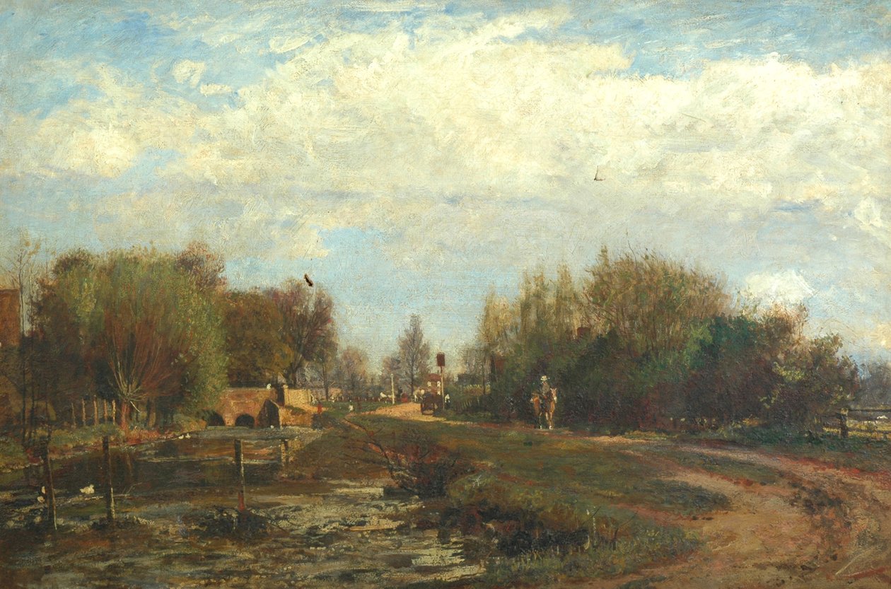 Village Pond v Armsbridge od English School
