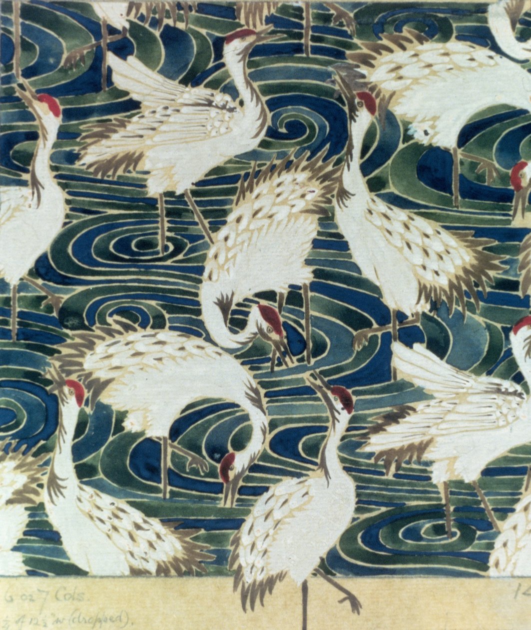 Tapeta design, Silver Studio, c.1890 od English School