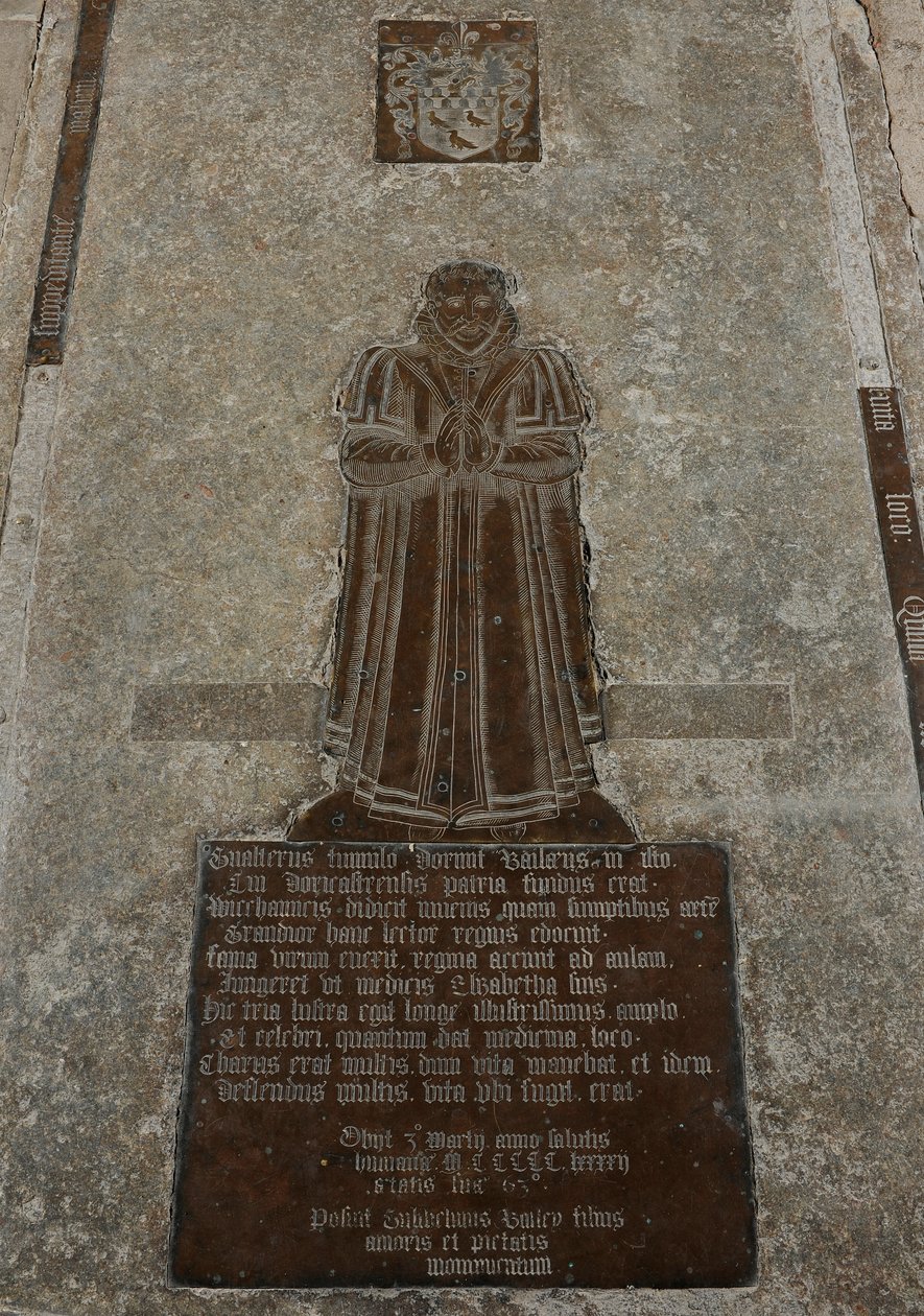 Walter Bailey, 1592-93 (mosaz) (viz také 434807 & 434809) od English School