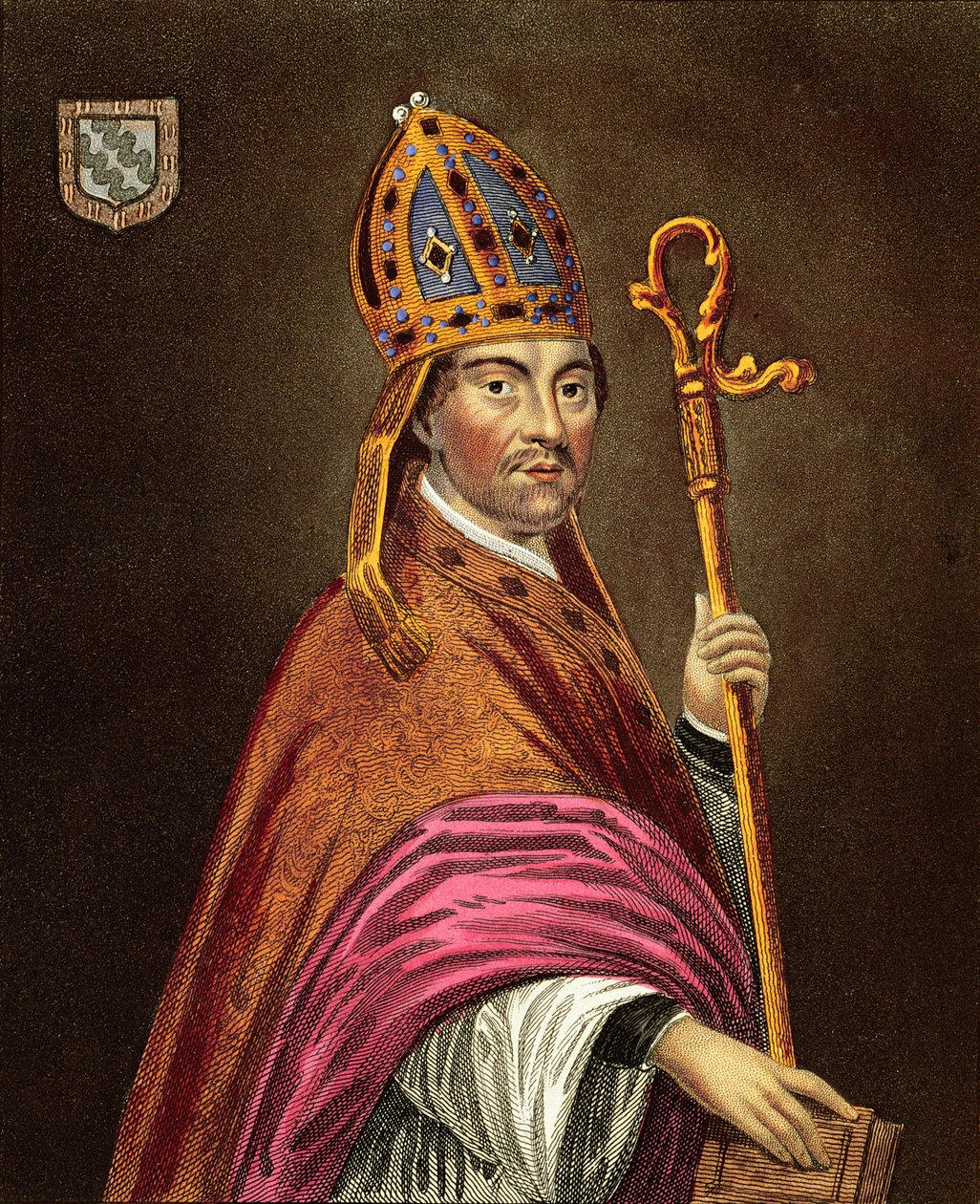 Walter Stapledon (1261-1326), po malbě v Bodleian Gallery od English School