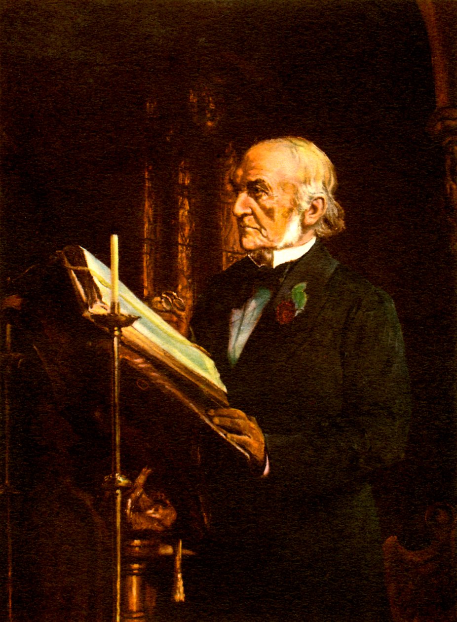 William Ewart Gladstone od English School