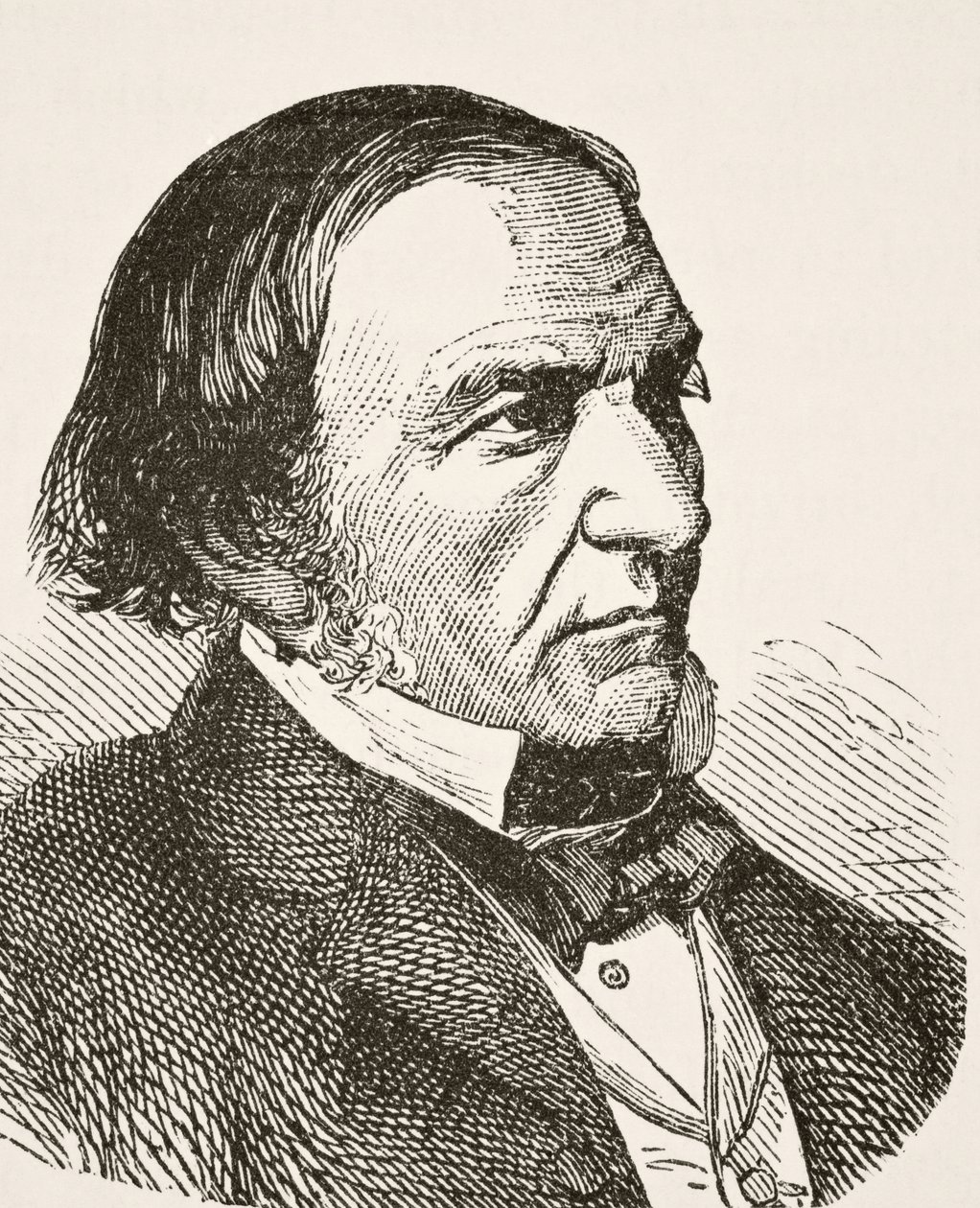 William Ewart Gladstone, z „Národní a domácí historie Anglie“ od Williama Hickmana Smith Aubrey (1858-1916), vydaný v Londýně, kolem roku 1890 od English School