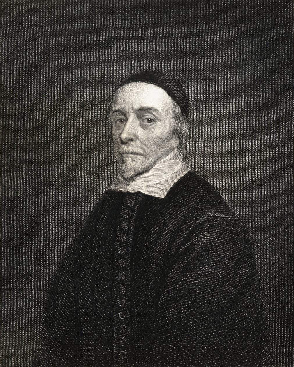 William Harvey (1578-1657) z Galerie portrétů, publikoval v roce 1833 od English School