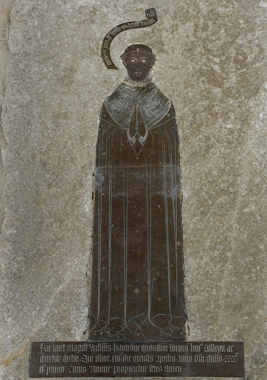 William Hautryve, 1441 (mosaz) od English School