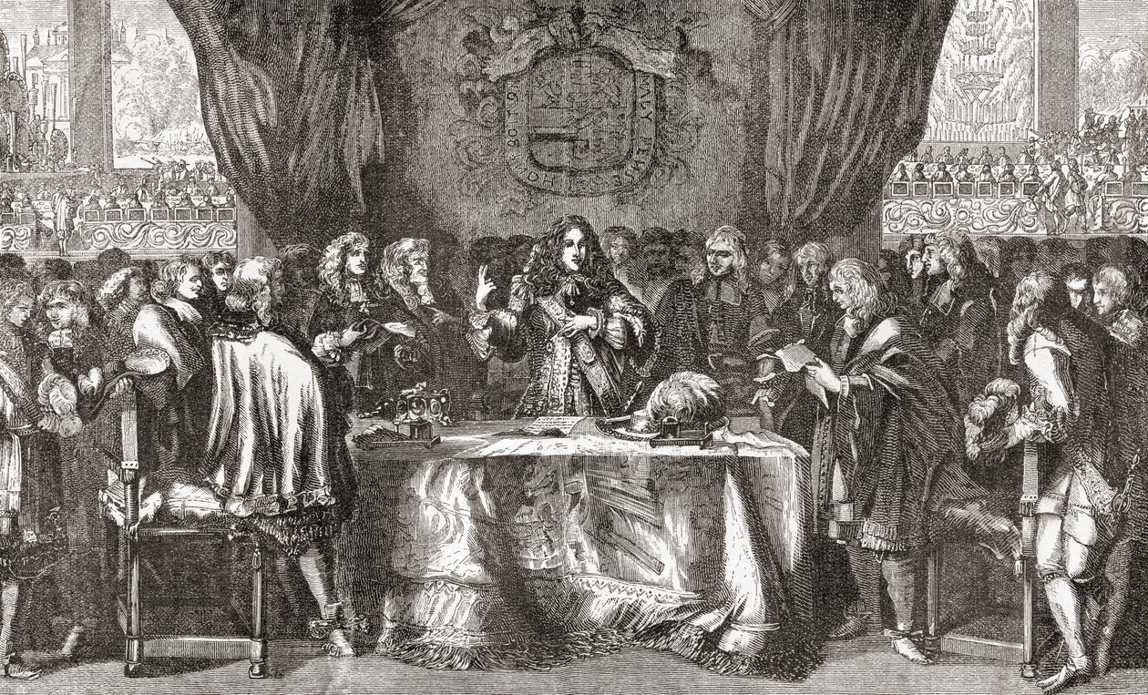 William II, suverénní princ Oranžský, z knihy Ward and Lock