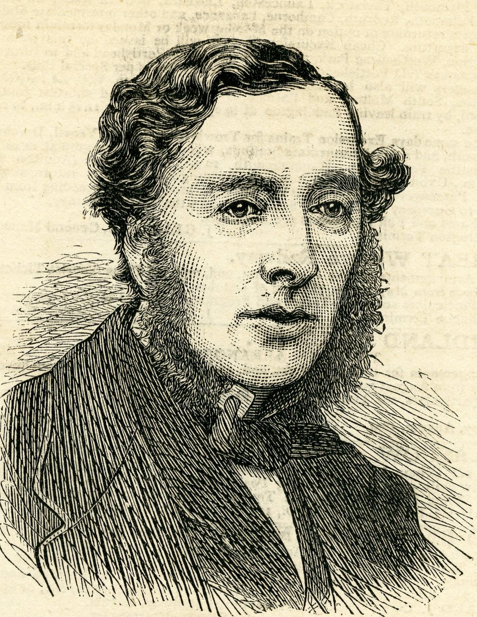 William Richard Annesley, 4th Earl Annesley (1830-74) Ilustrace z The Graphic 22. srpna 1874 od English School