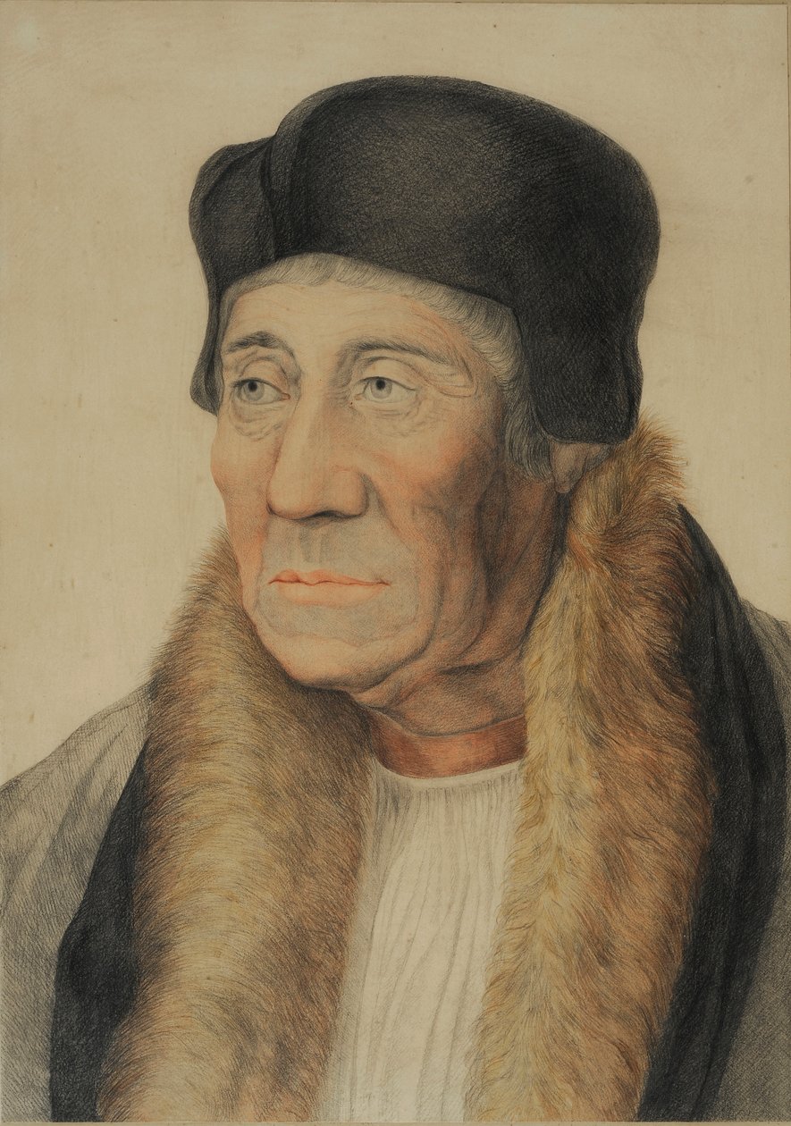 William Warham, rytý Bartolozzi (ručně kolorovaná rytina) od English School