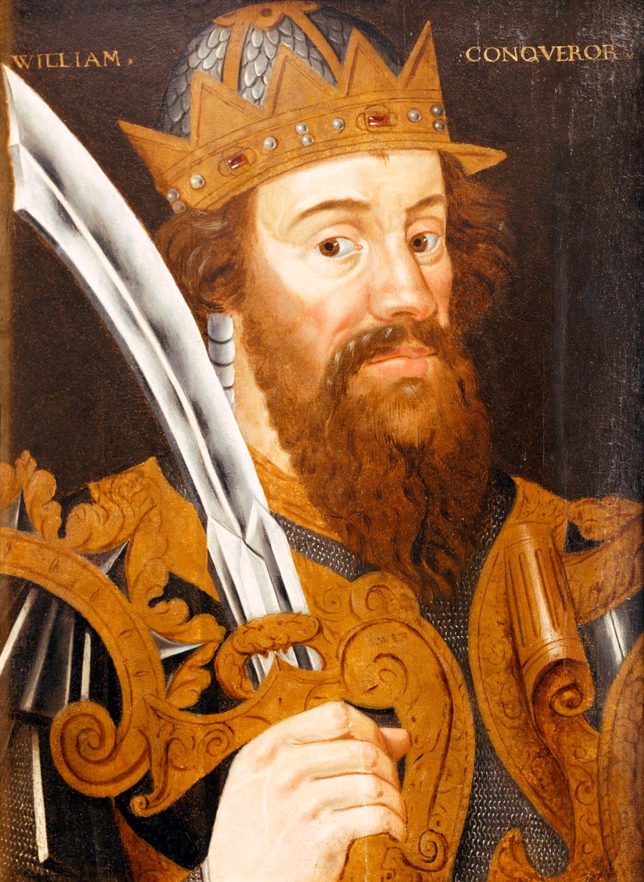 Vilém Dobyvatel, kolem 1580 (olej na panelu) od English School