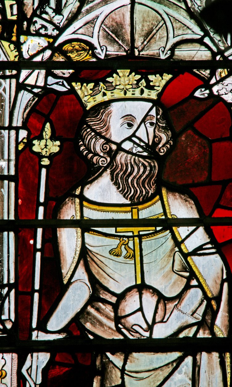 Okno Ew zobrazující Edwarda II od English School