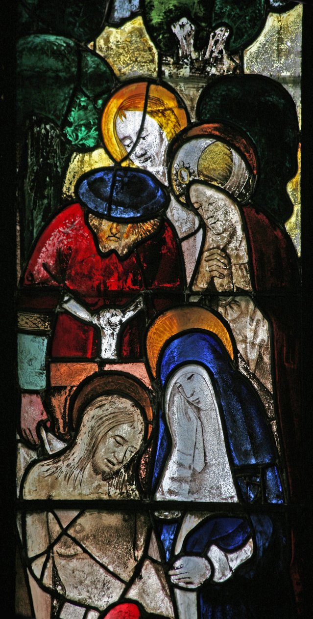 Okno s2 zobrazující Entombment od English School