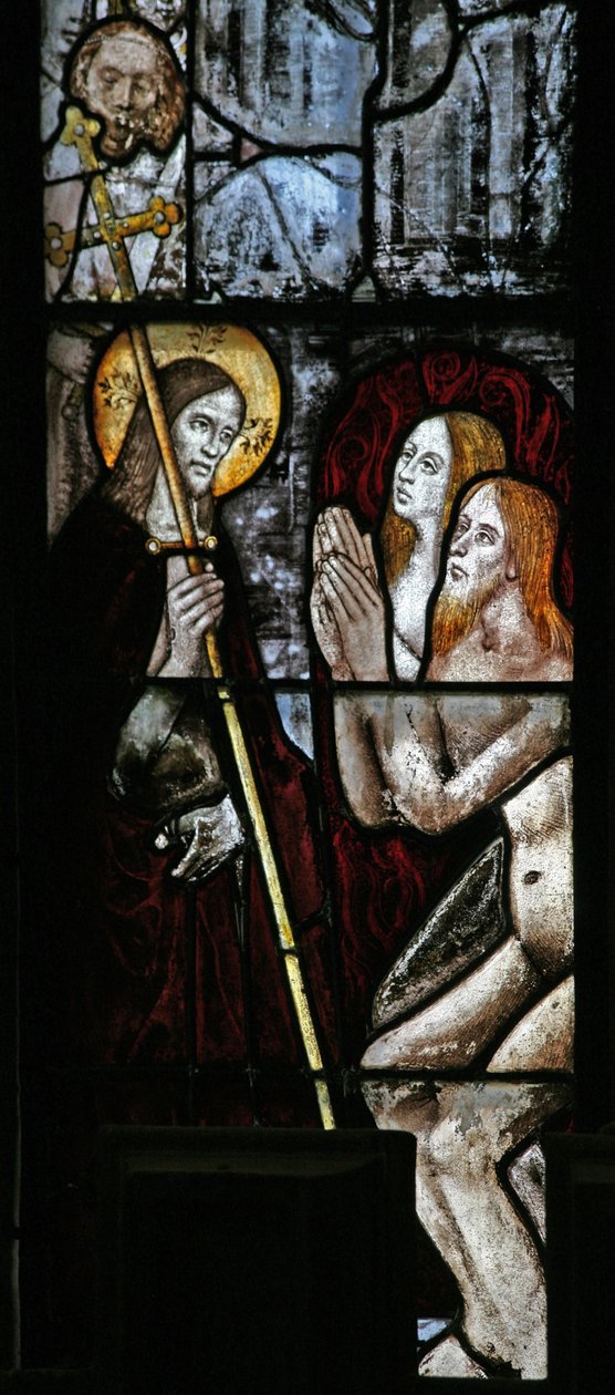 Okno s2 zobrazující Harrowing of Hell od English School