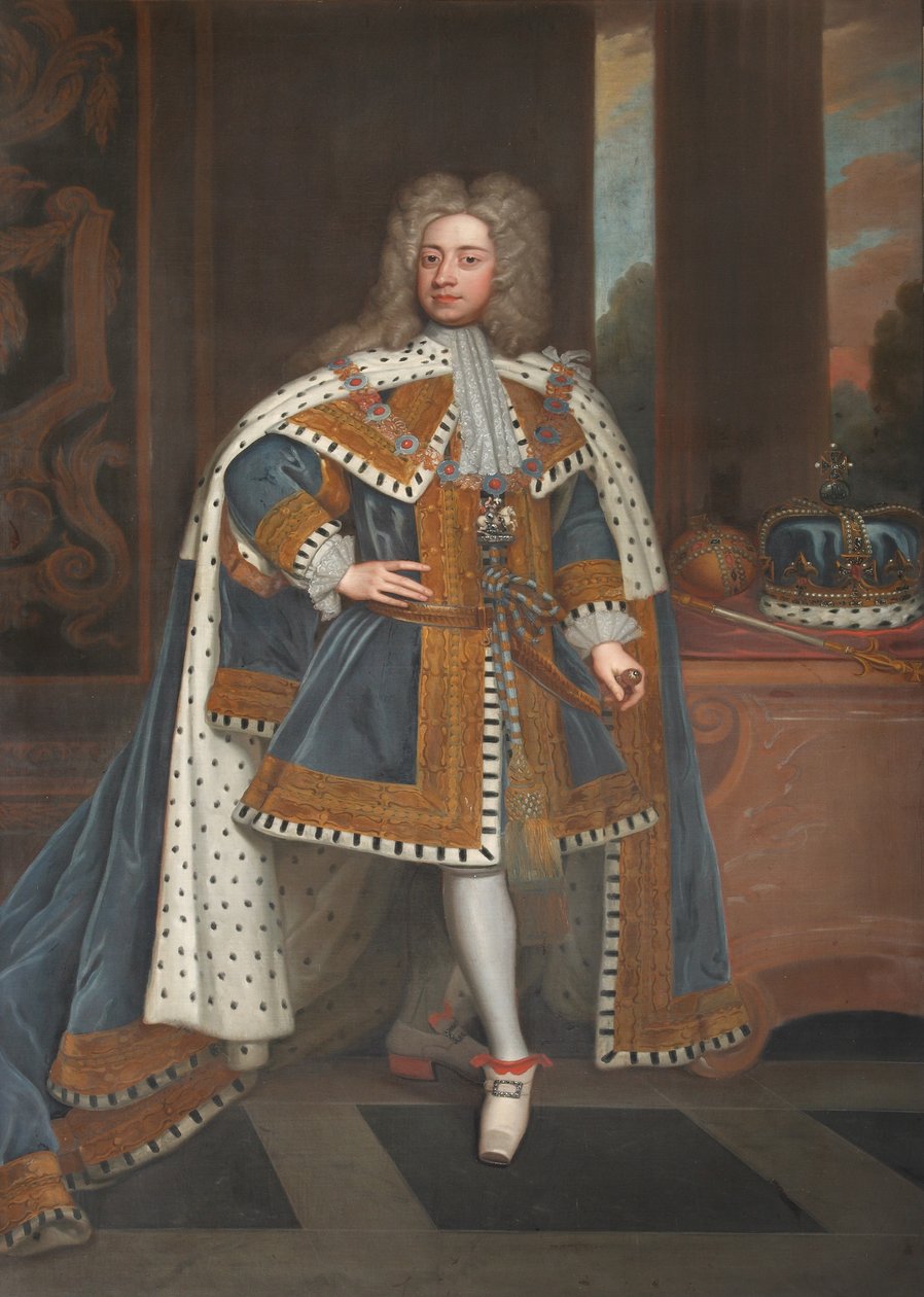 Král Jiří II od Enoch Seeman