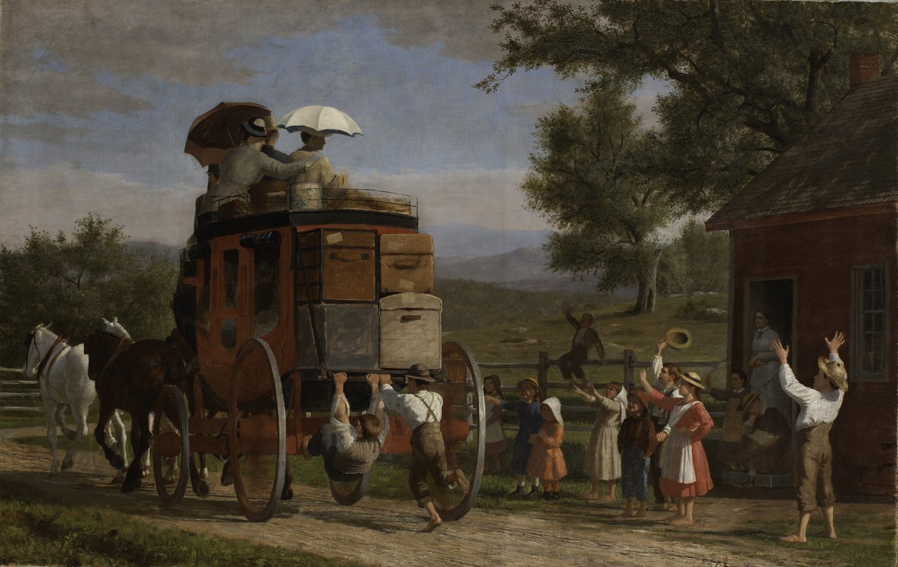 Trenér Pemigewasset, 1899 od Enoch Wood Perry