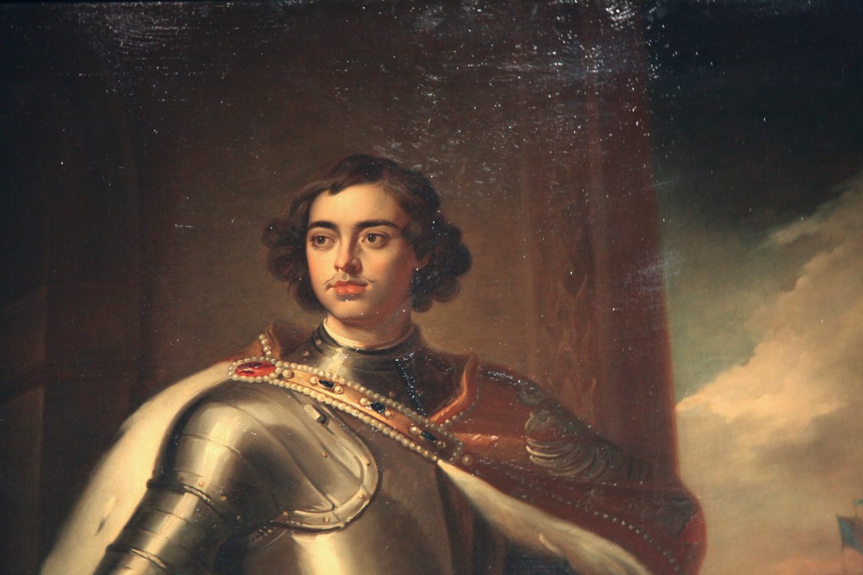 „Portrét Petra Velikého“, polovina 19. století od Enrico Belli