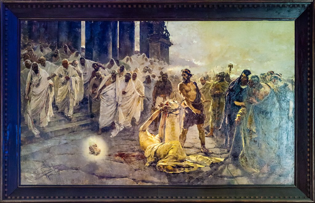 Stětí svatého Pavla od Enrique Simonet