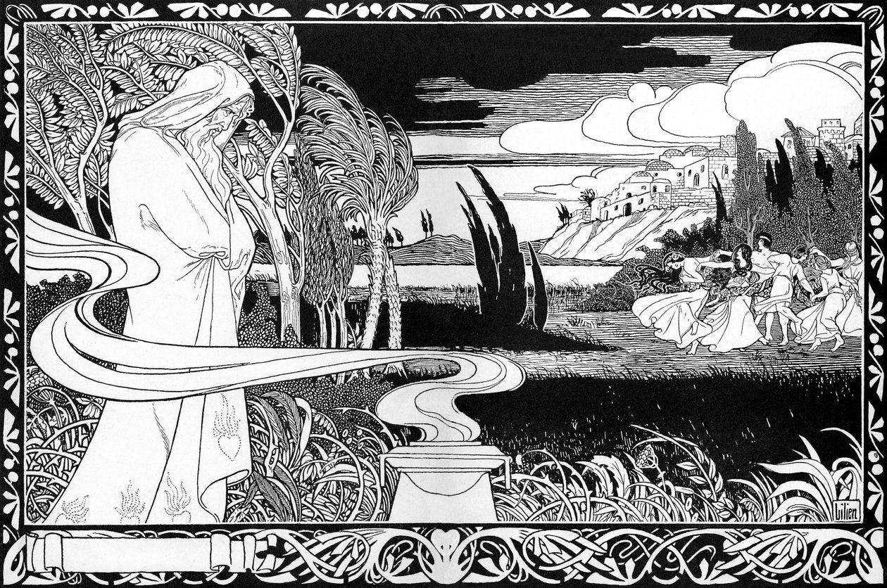 Izajáš od Efraima Mojžíše Liliena od Ephraim Moses Lilien