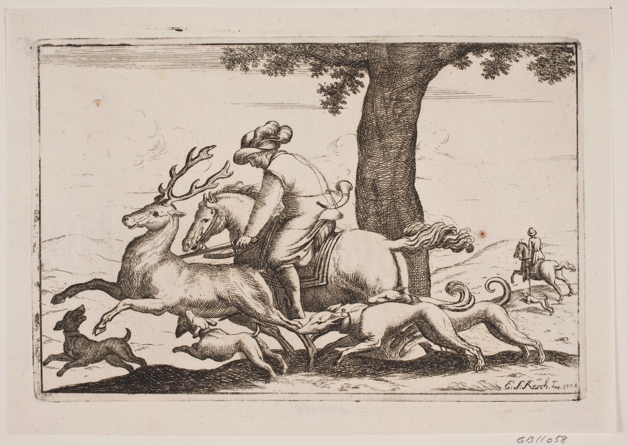 Parforce lov od Erasmus Sigismund Resch