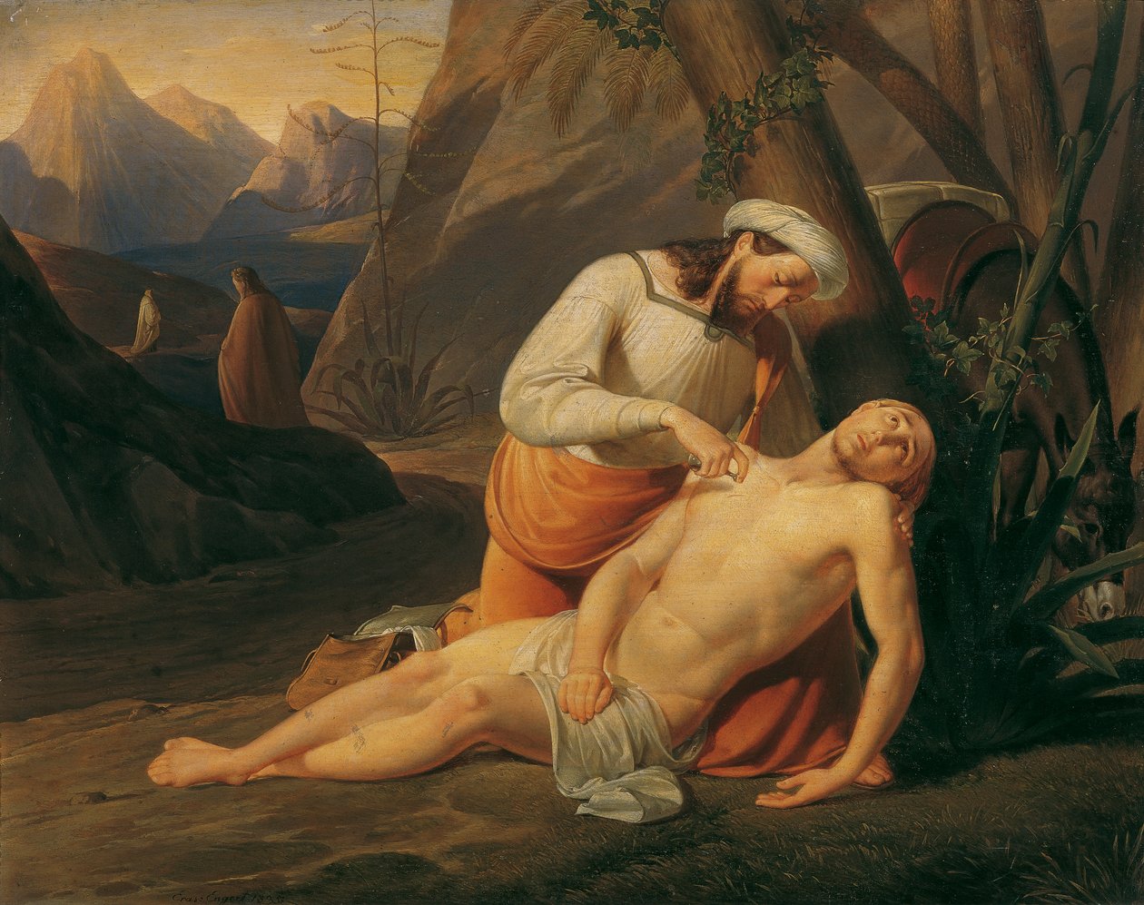Dobrý Samaritán od Erasmus von Engert
