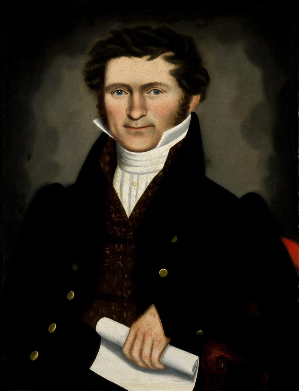 Gentleman ze Squire Williams House od Erastus Salisbury Field