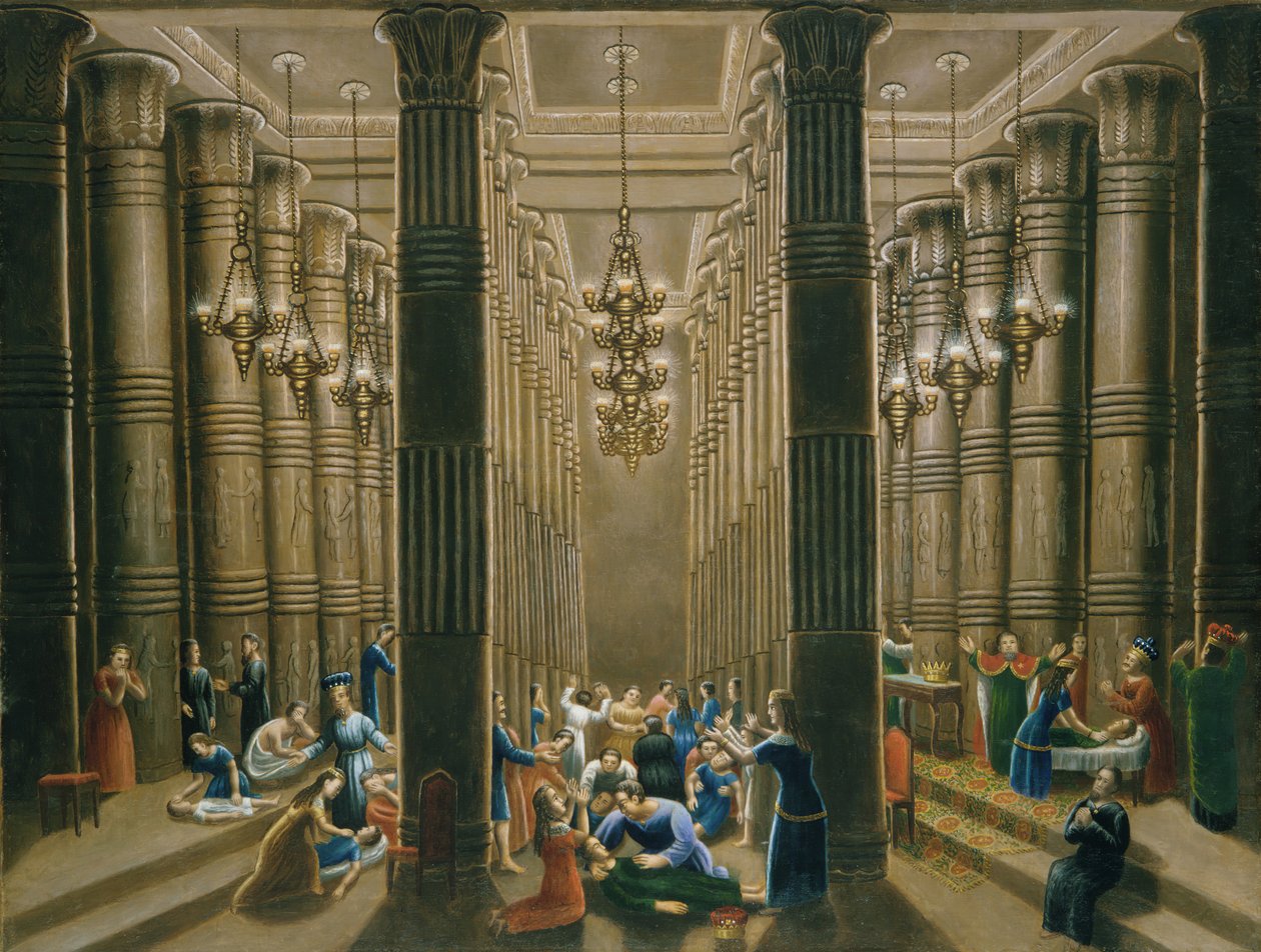 Smrt prvorozených, 1865-80. od Erastus Salisbury Field