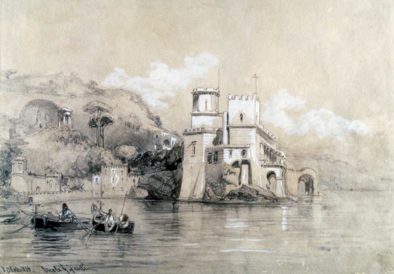 Rocca Matilda v Neapoli od Ercole Gigante
