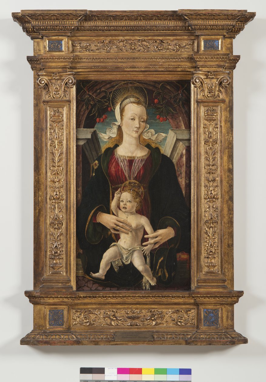 Madona s dítětem, 1470-80 od Ercole de Roberti